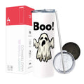 Termo Skinny Tumbler 20 oz de acero inoxidable - Fantasma boo