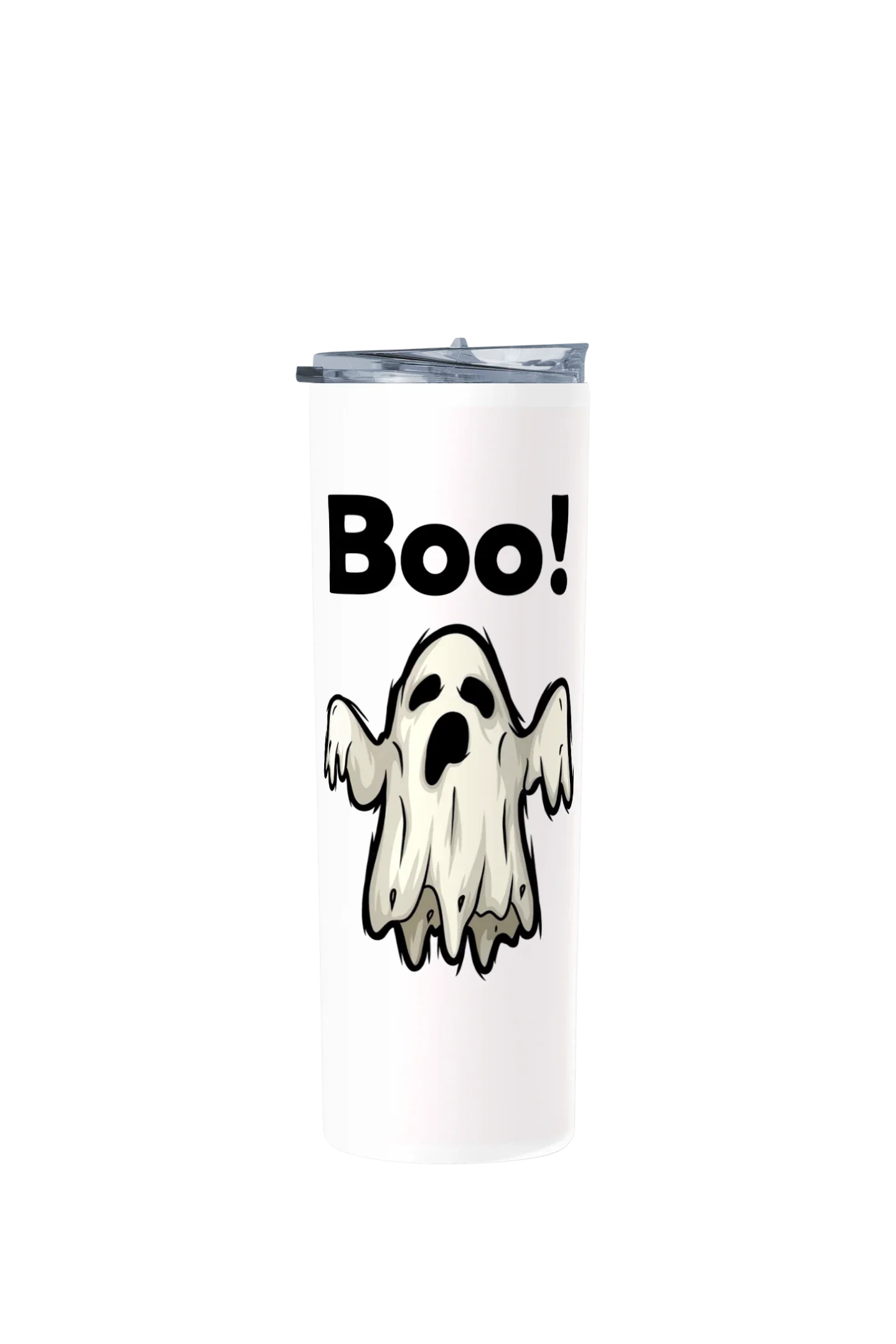 Termo Skinny Tumbler 20 oz de acero inoxidable - Fantasma boo