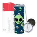 Termo Skinny Tumbler 20 oz de acero inoxidable - Marciano amor y paz
