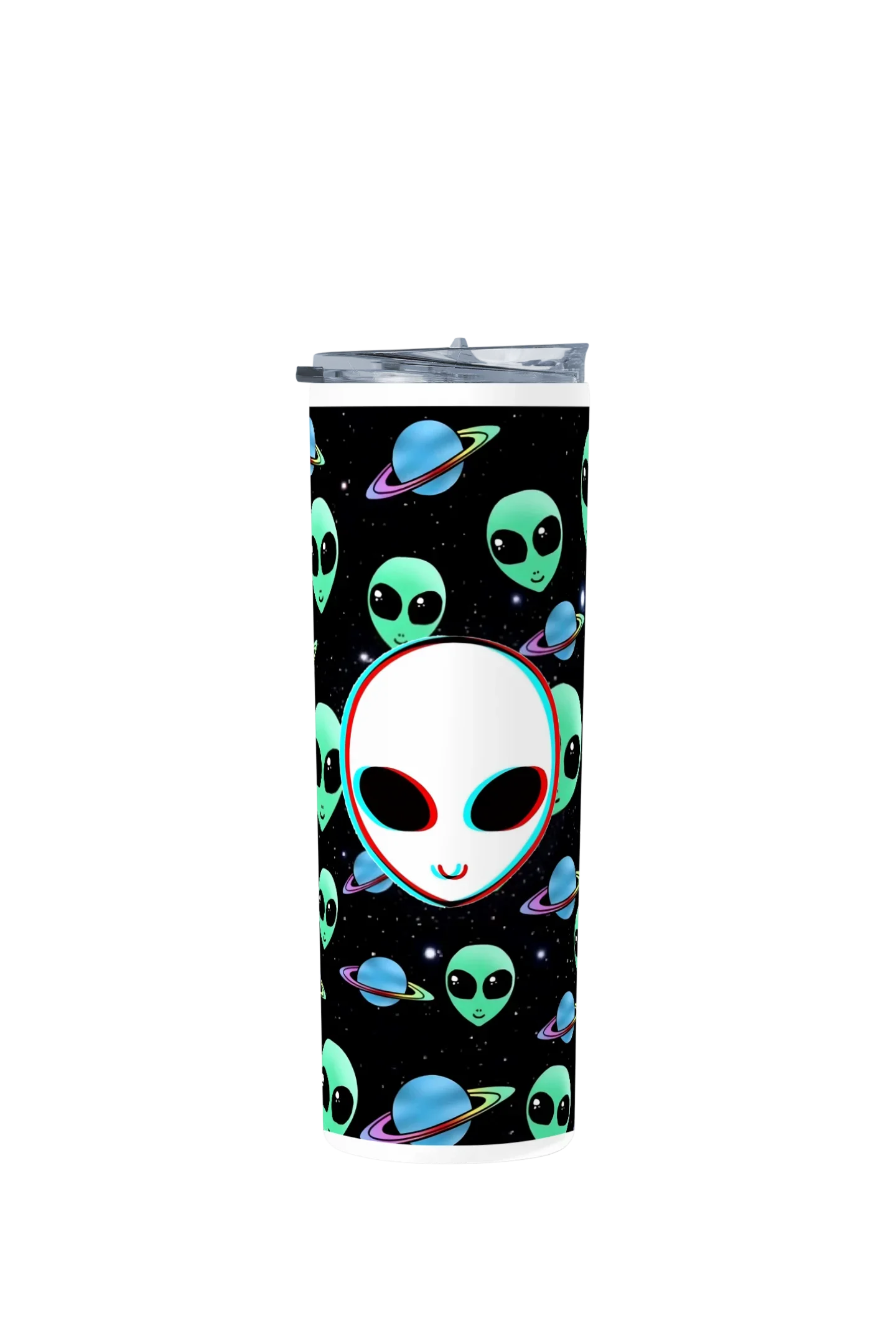 Termo Skinny Tumbler 20 oz de acero inoxidable - Marciano blanco 3D