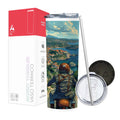 Termo Skinny Tumbler 20 oz de acero inoxidable - Motocicleta paisaje