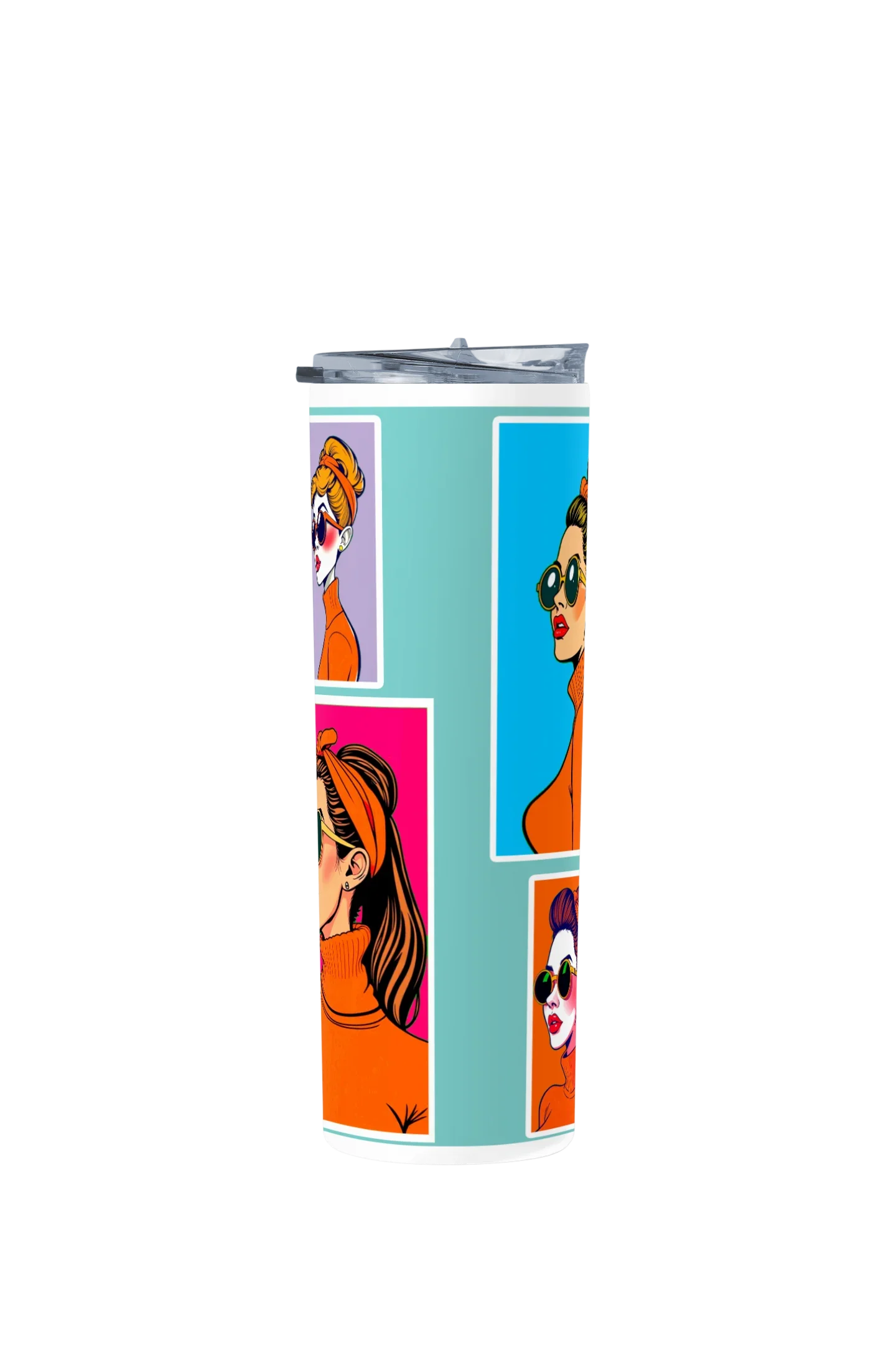 Termo Skinny Tumbler 20 oz de acero inoxidable - Mujer Fashion