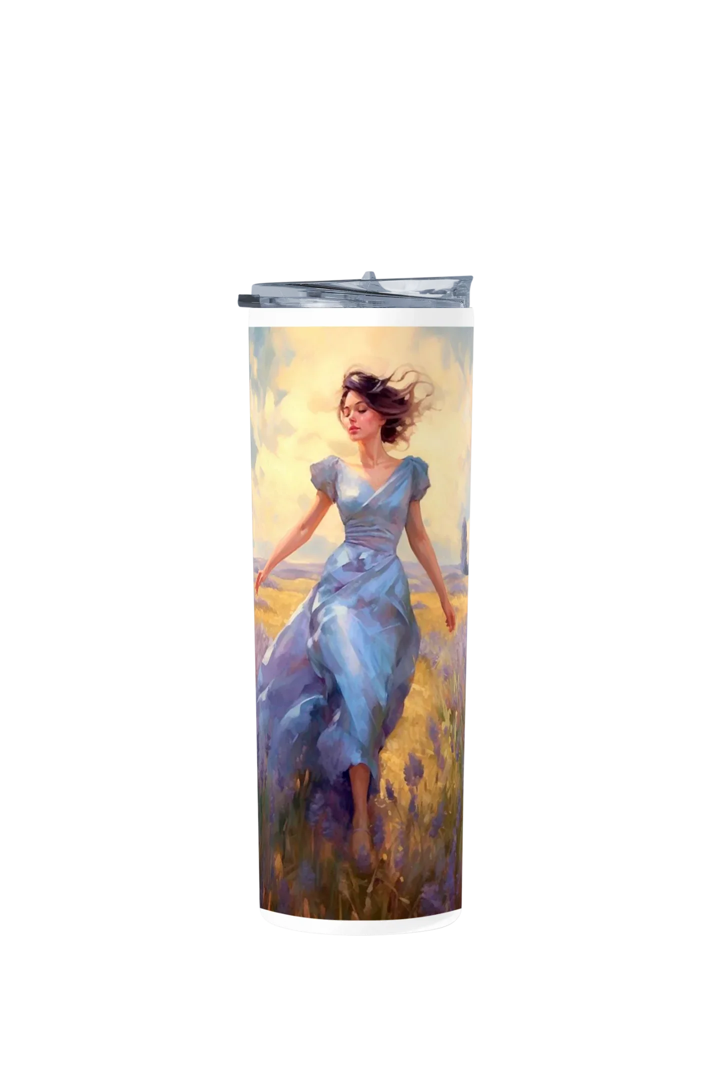 Termo Skinny Tumbler 20 oz de acero inoxidable - Mujer Vestido libre pintura